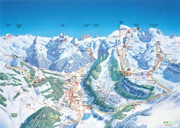Ski Resort Engelberg Titlis