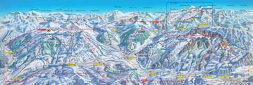 Skigebiet Gstaad - Saanen - Rougemont